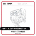 UNIT ASSY-POWER SEAT