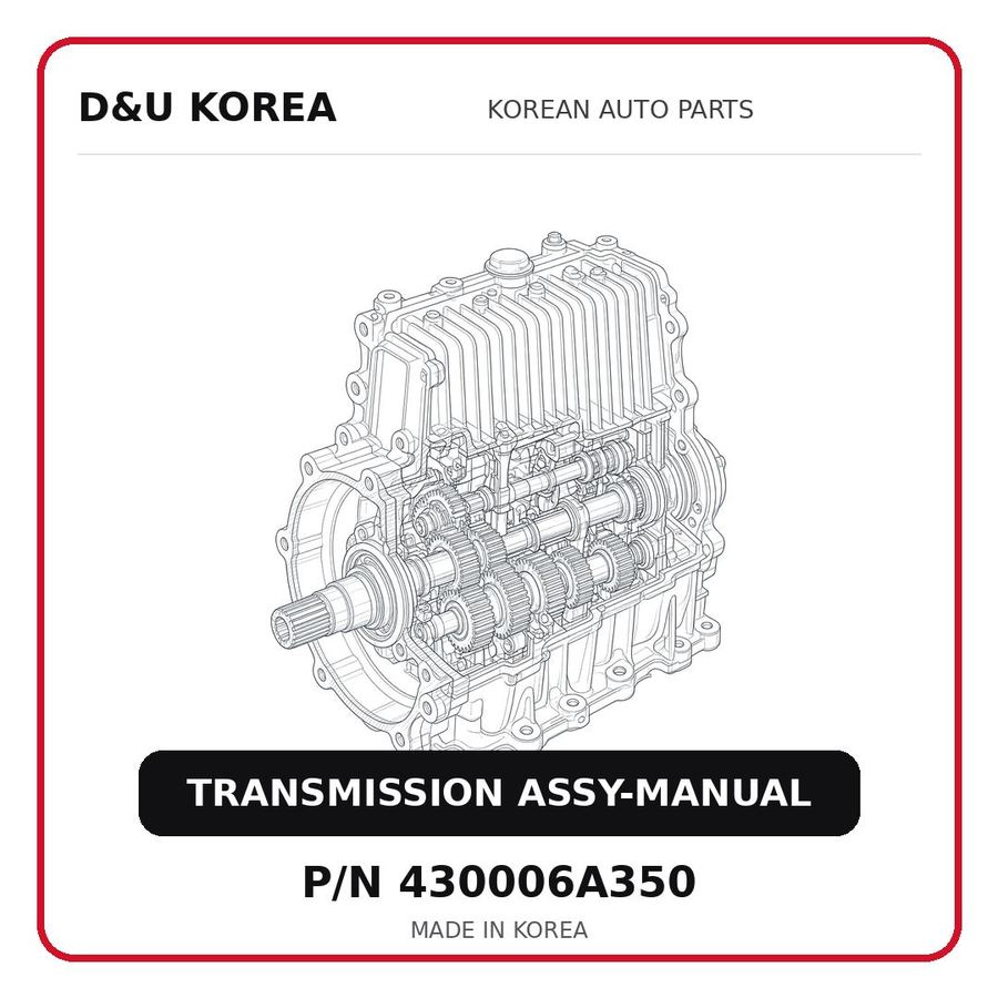TRANSMISSION ASSY-MANUAL