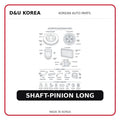 SHAFT-PINION LONG