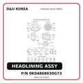 HEADLINING ASSY