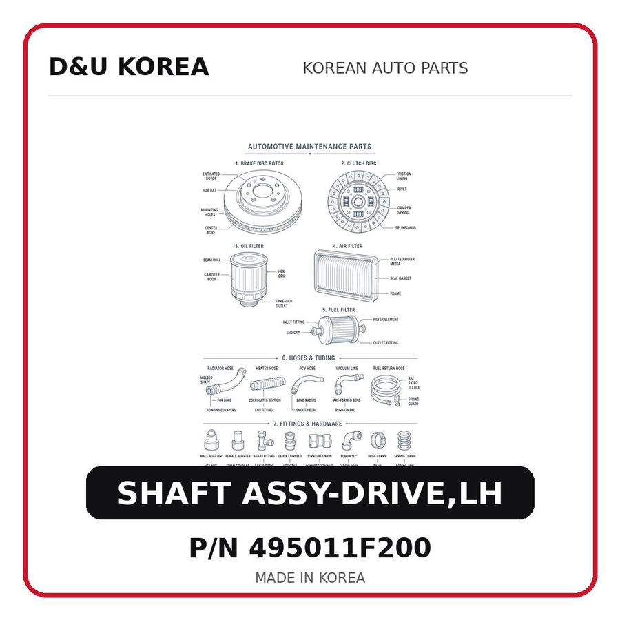 SHAFT ASSY-DRIVE,LH