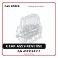 GEAR ASSY-REVERSE
