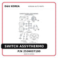 SWITCH ASSY-THERMO