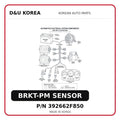 BRKT-PM SENSOR