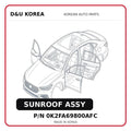 SUNROOF ASSY