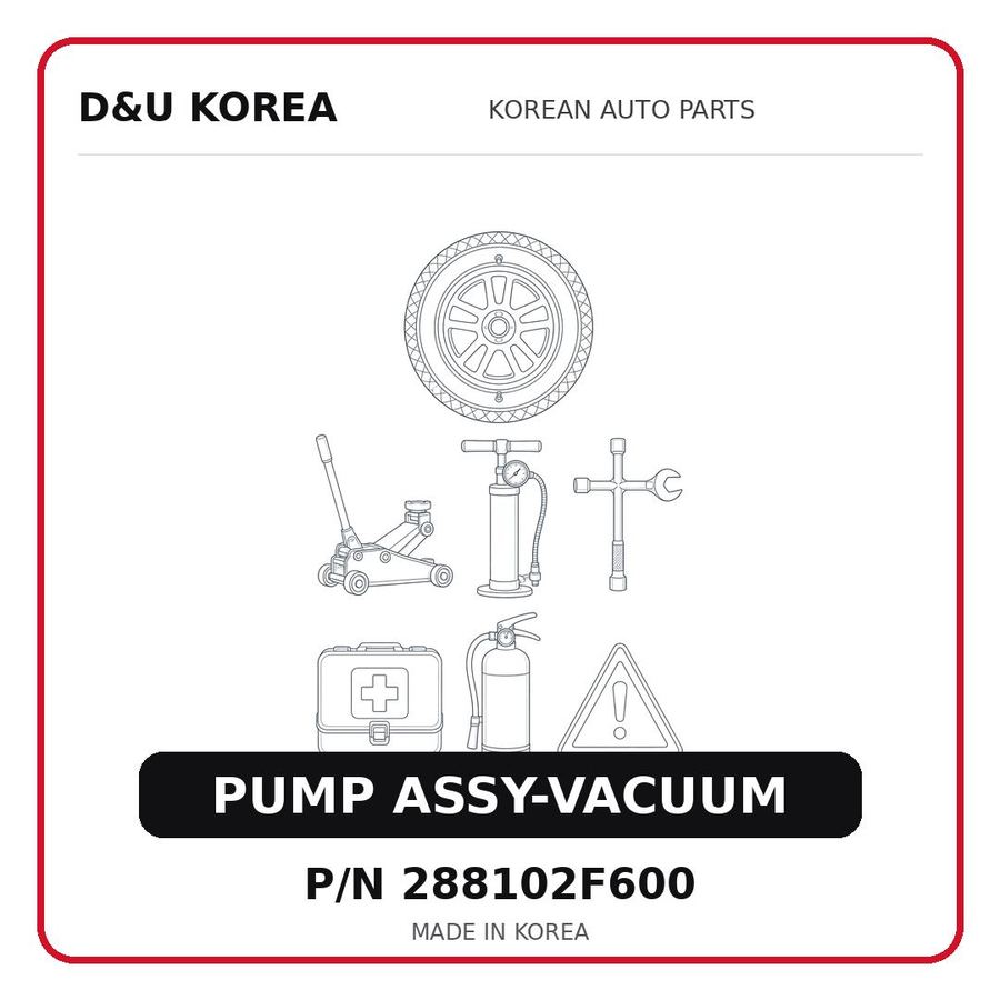 PUMP ASSY-VACUUM