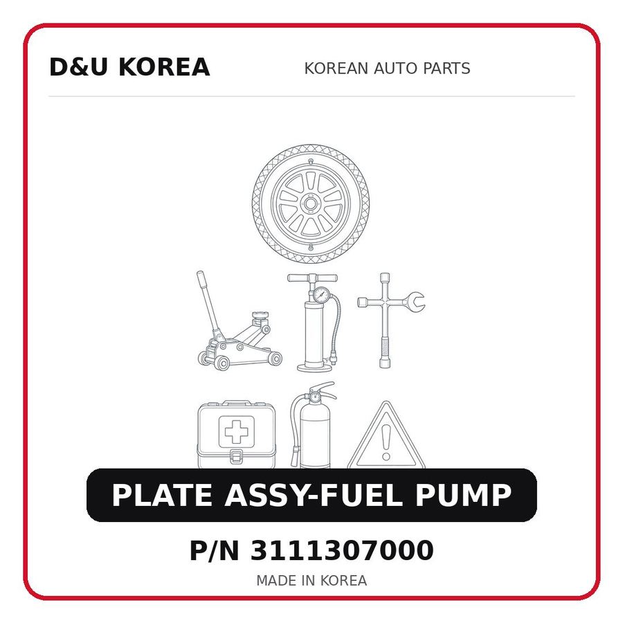 PLATE ASSY-FUEL PUMP