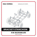 BRACKET-STANCHION