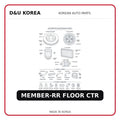 MEMBER-RR FLOOR CTR