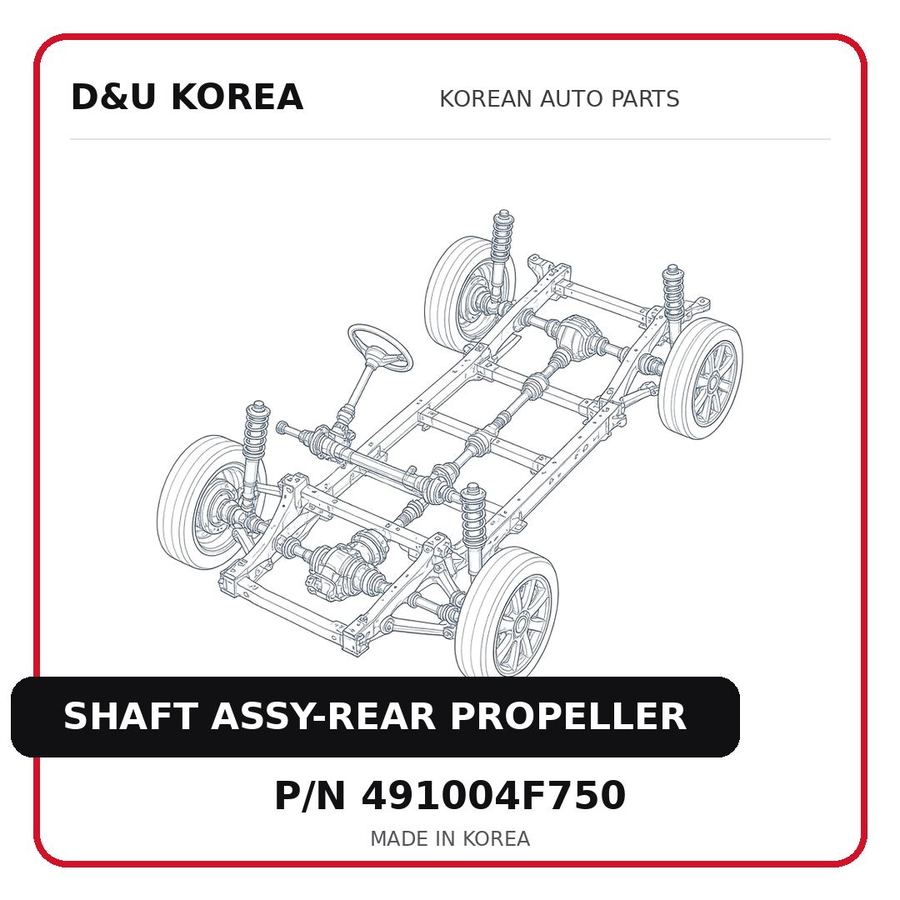SHAFT ASSY-REAR PROPELLER
