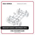 BRACKET-SHOCK ABSORBER MTG