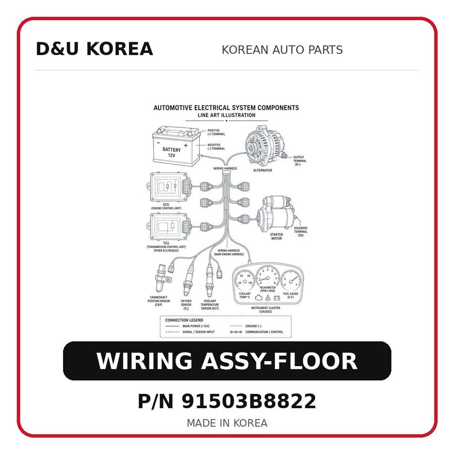 WIRING ASSY-FLOOR