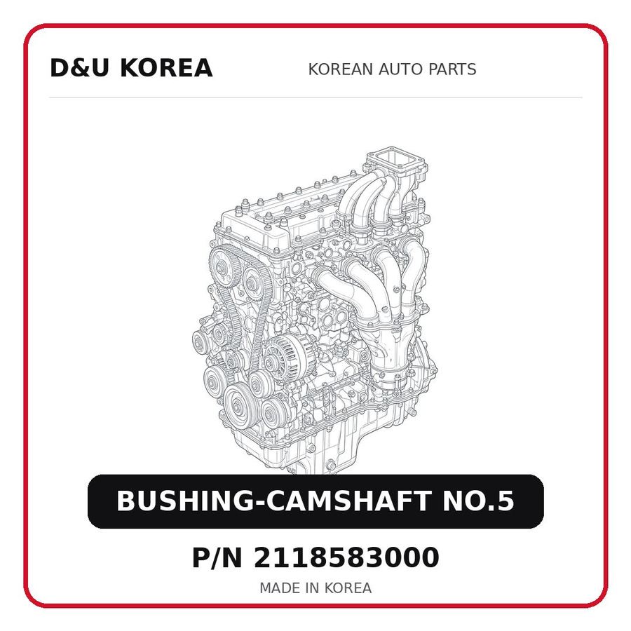 BUSHING-CAMSHAFT NO.5