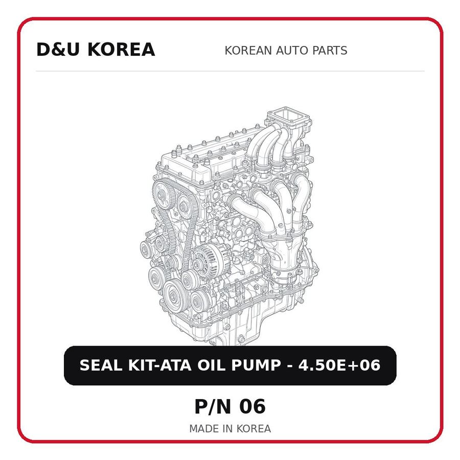 SEAL KIT-ATA OIL PUMP - 4.50E+06