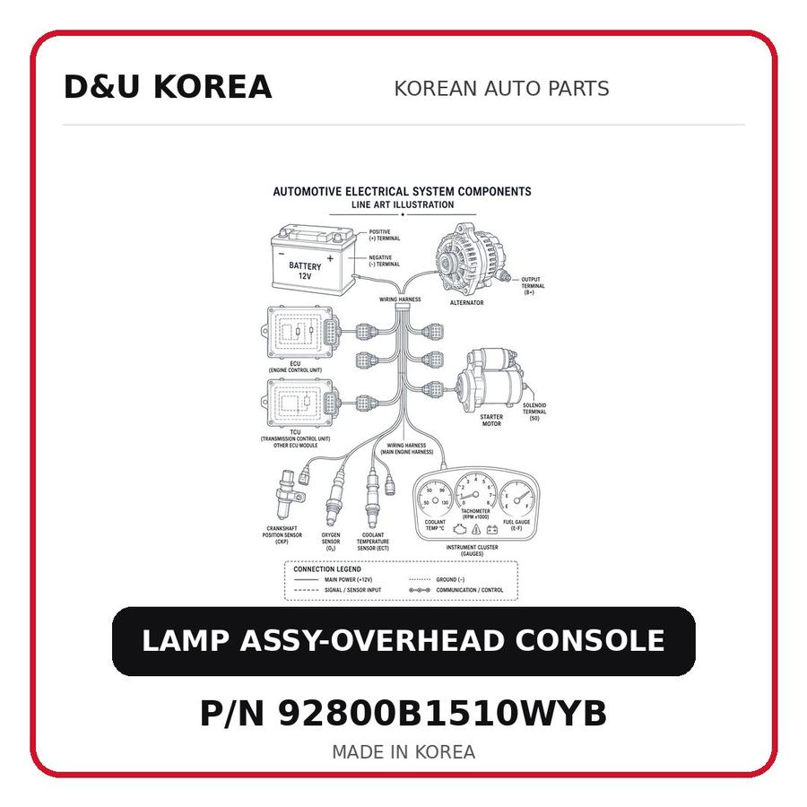 LAMP ASSY-OVERHEAD CONSOLE