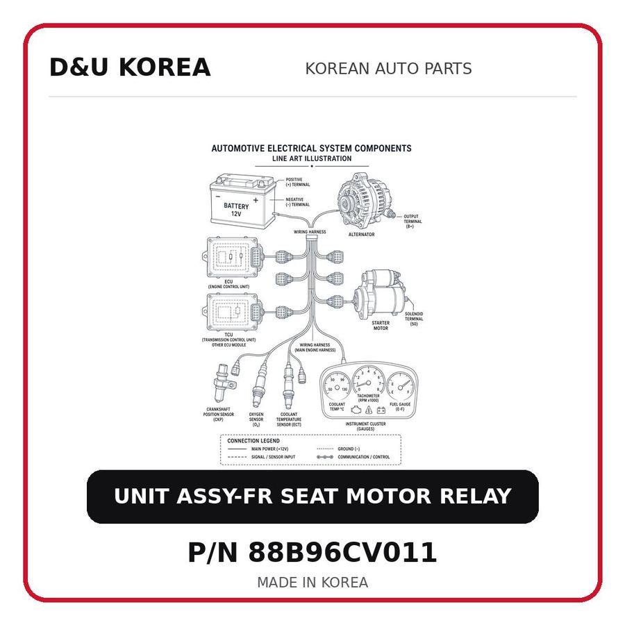 UNIT ASSY-FR SEAT MOTOR RELAY
