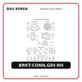 BRKT-CONN,GDI-RH