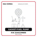GASKET-FUEL PUMP