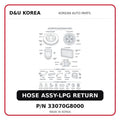 HOSE ASSY-LPG RETURN