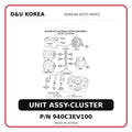 UNIT ASSY-CLUSTER