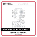 SUB ASSY-CYL & JOINT
