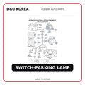 SWITCH-PARKING LAMP