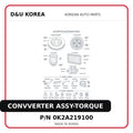 CONVVERTER ASSY-TORQUE