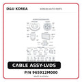 CABLE ASSY-LVDS