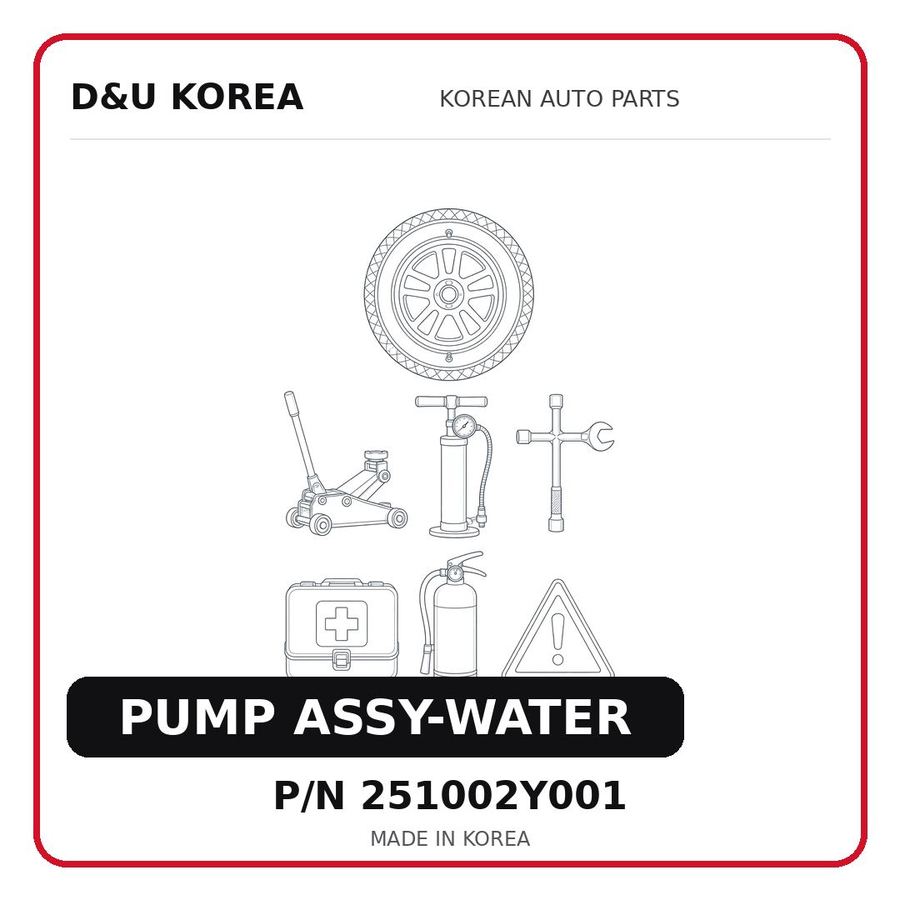 PUMP ASSY-WATER