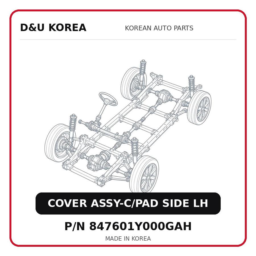 COVER ASSY-C/PAD SIDE LH