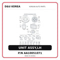 UNIT ASSY,LH