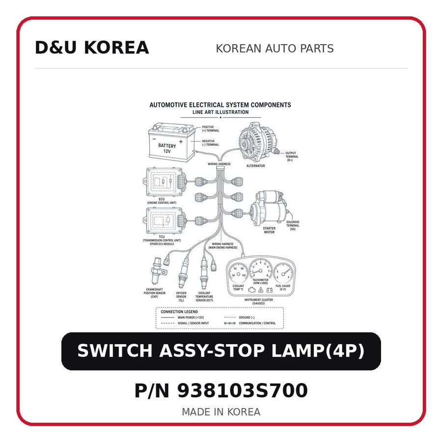 SWITCH ASSY-STOP LAMP(4P)