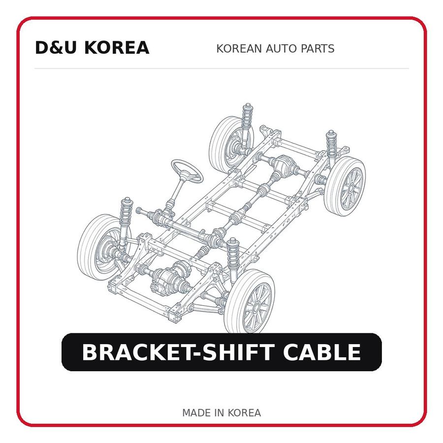 BRACKET-SHIFT CABLE