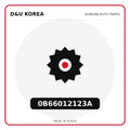 Genuine Mobis 0B66012123A  for Korean vehicles | D&U Korea