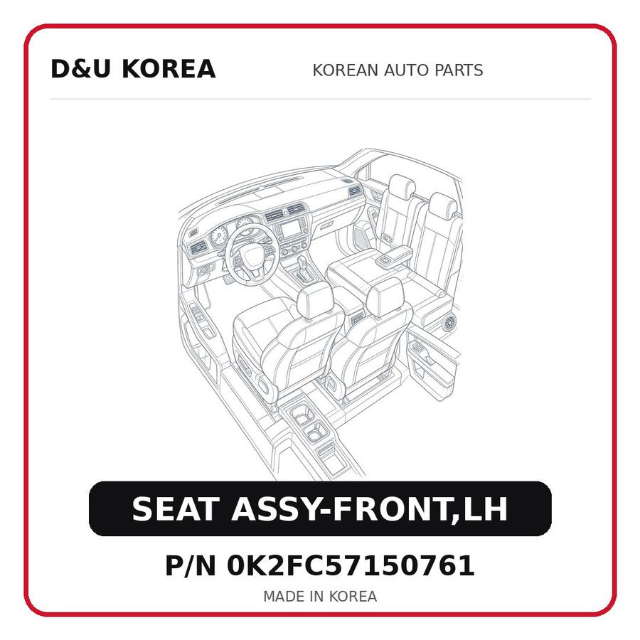 SEAT ASSY-FRONT,LH