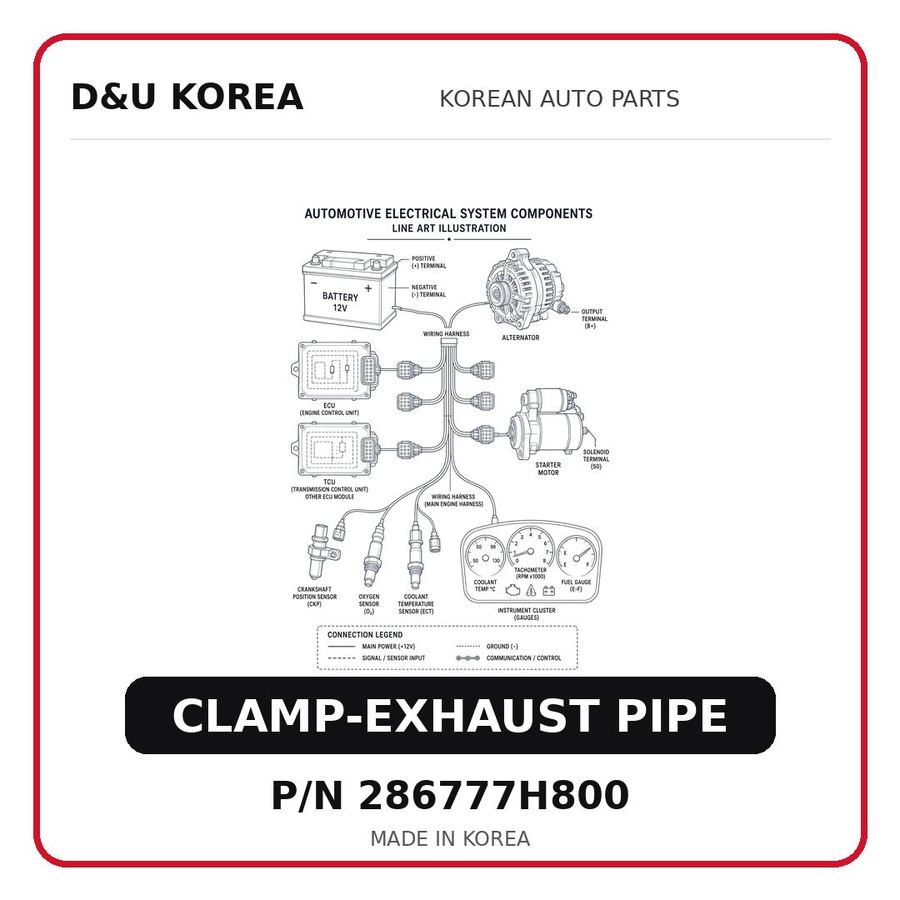 CLAMP-EXHAUST PIPE