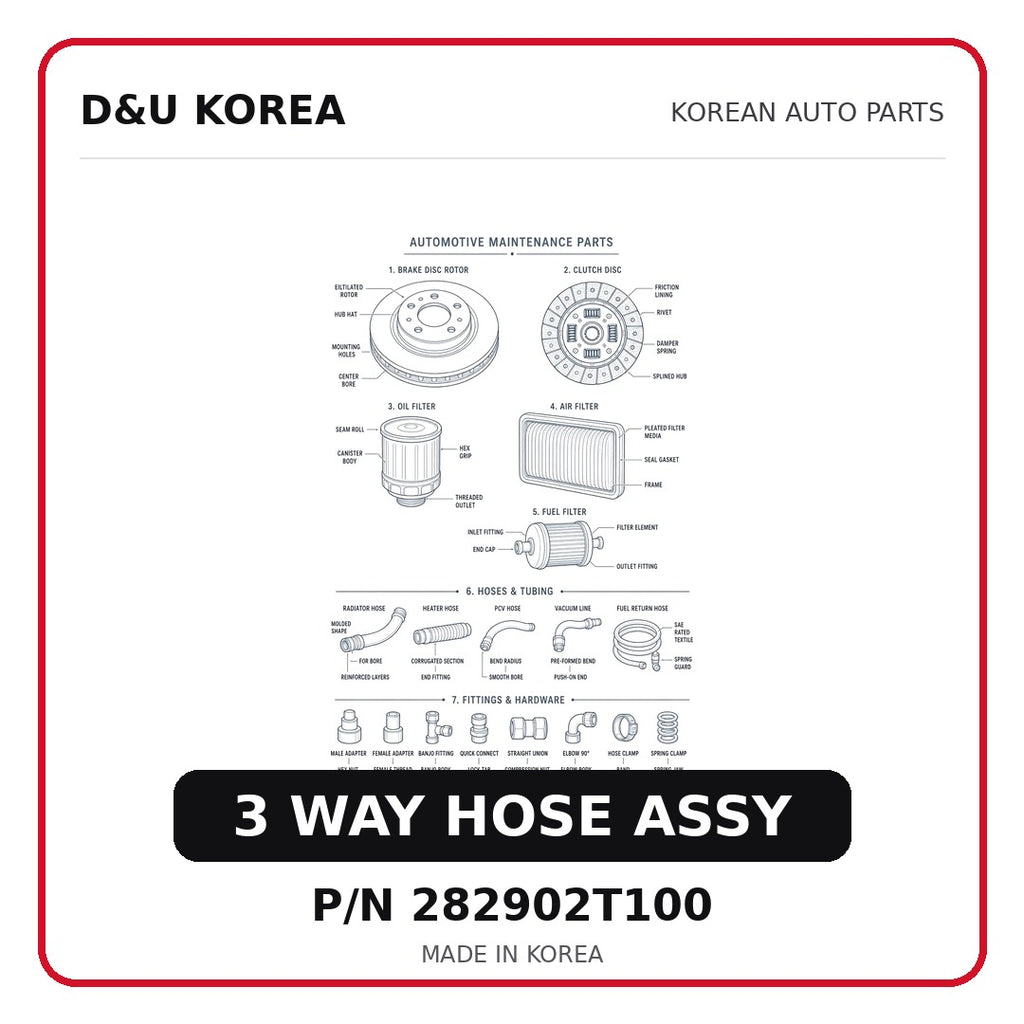 3-WAY & HOSE ASSY