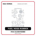 FUEL HOSE-RUBBER