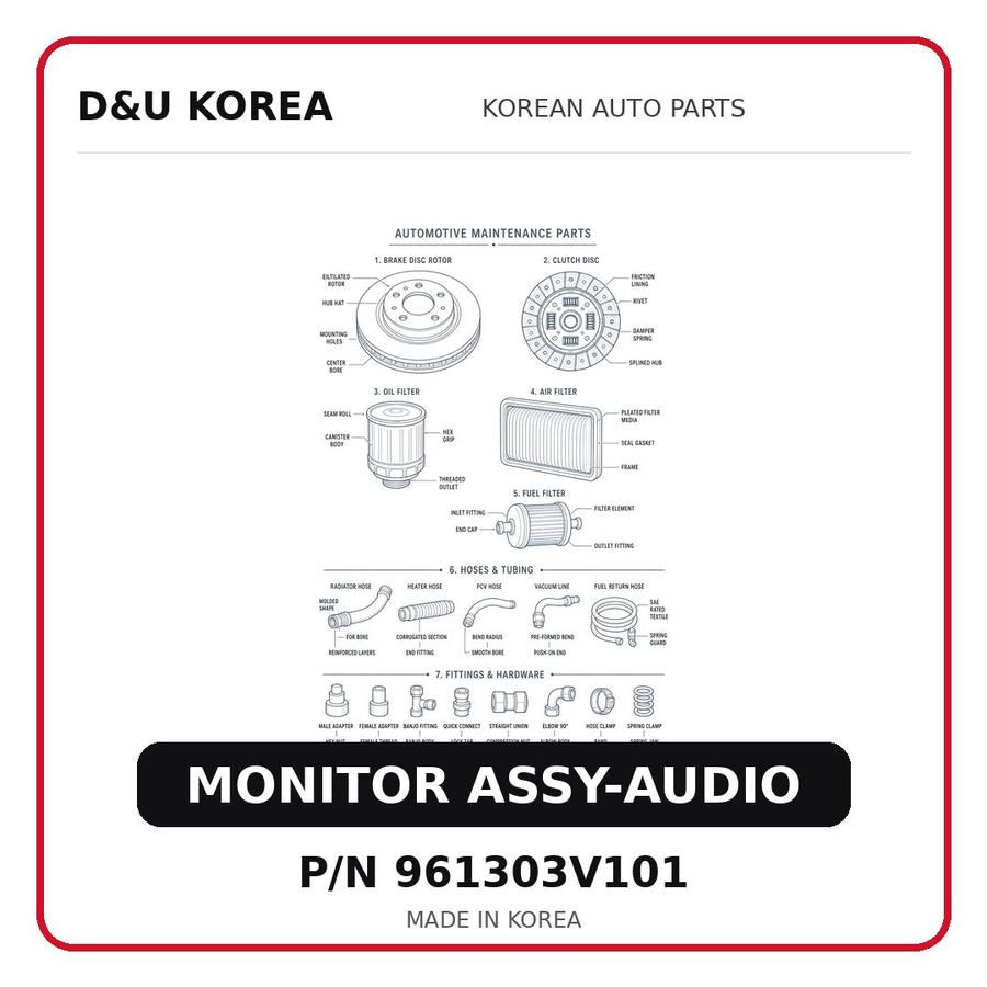 MONITOR ASSY-AUDIO