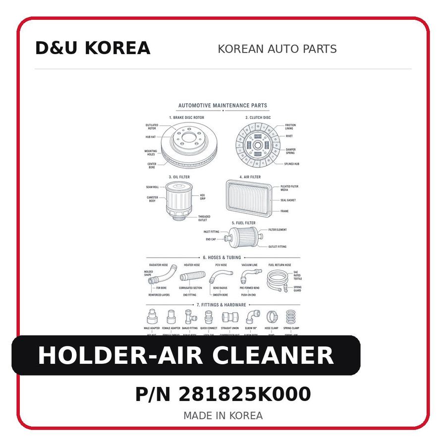 HOLDER-AIR CLEANER