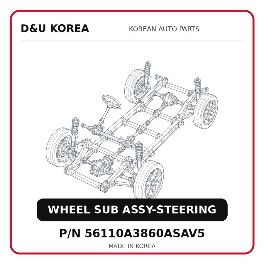 WHEEL SUB ASSY-STEERING