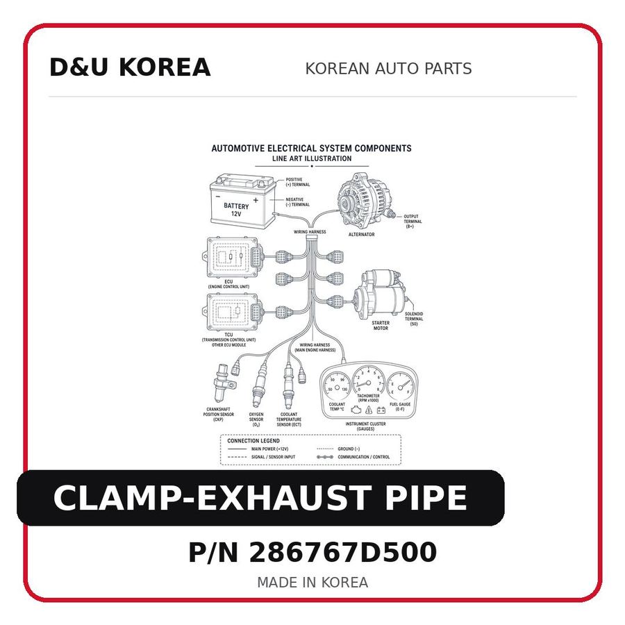 CLAMP-EXHAUST PIPE