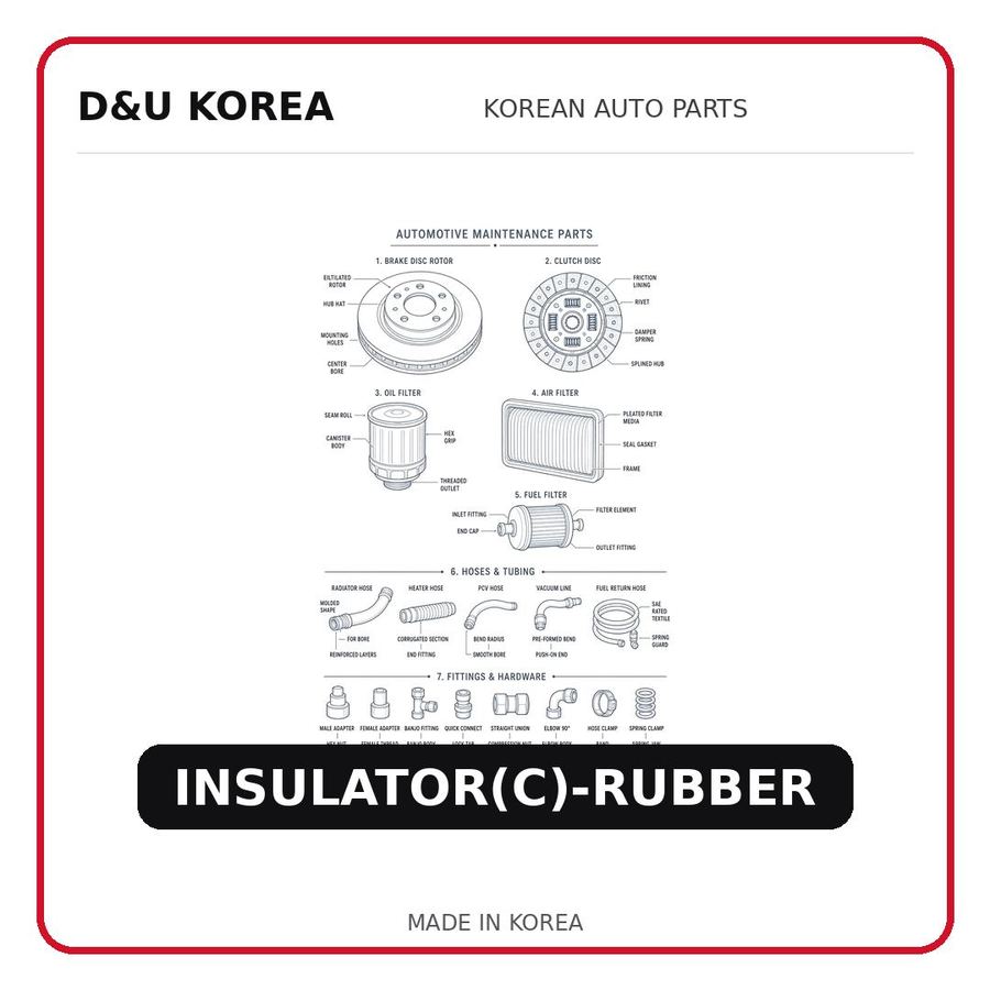 INSULATOR(C)-RUBBER