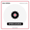 Genuine Mobis 0F80110185A  for Korean vehicles | D&U Korea