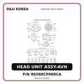 HEAD UNIT ASSY-AVN