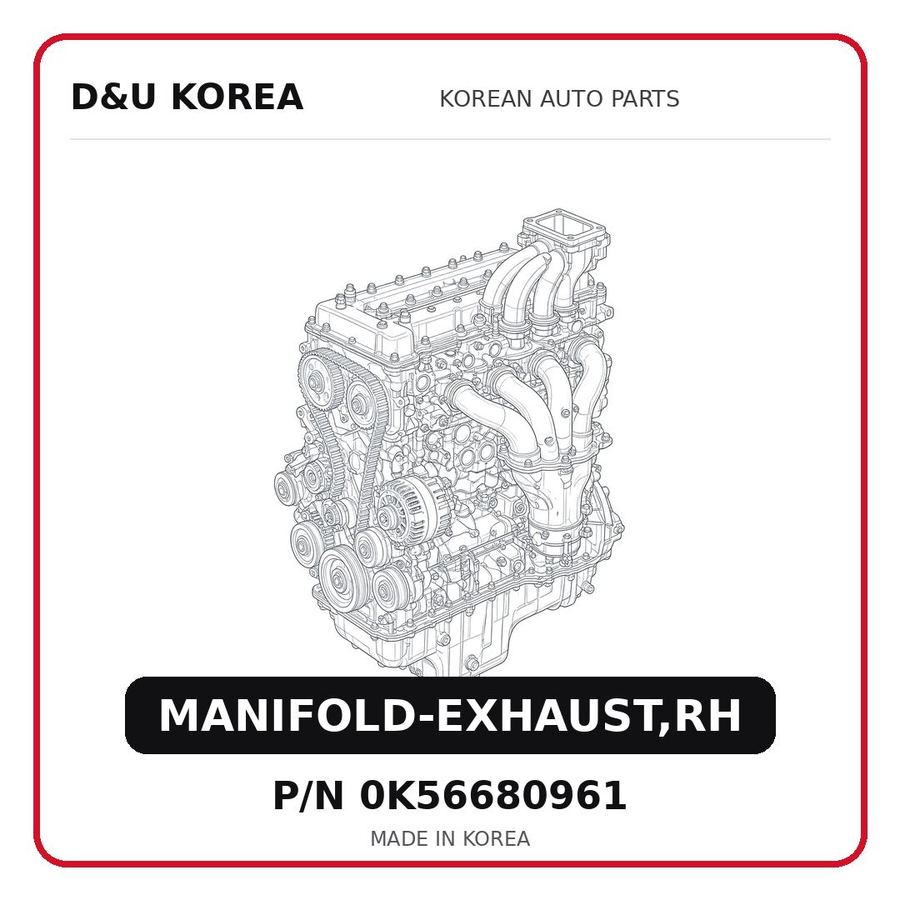 MANIFOLD-EXHAUST,RH