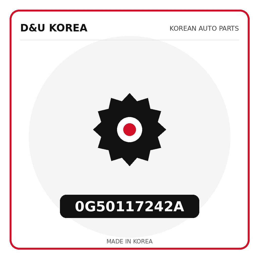 Genuine Mobis 0G50117242A  for Korean vehicles | D&U Korea