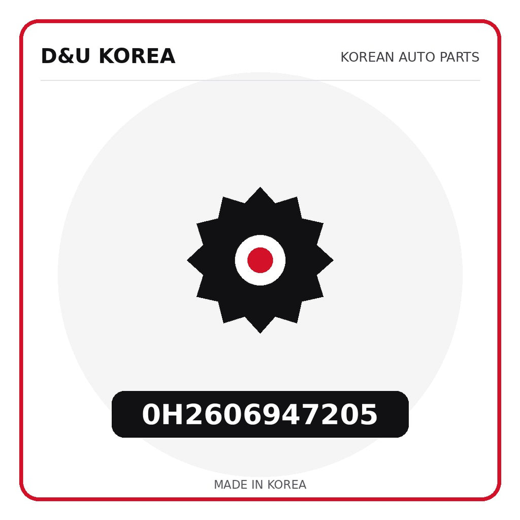 Genuine Mobis 0H2606947205  for Korean vehicles | D&U Korea