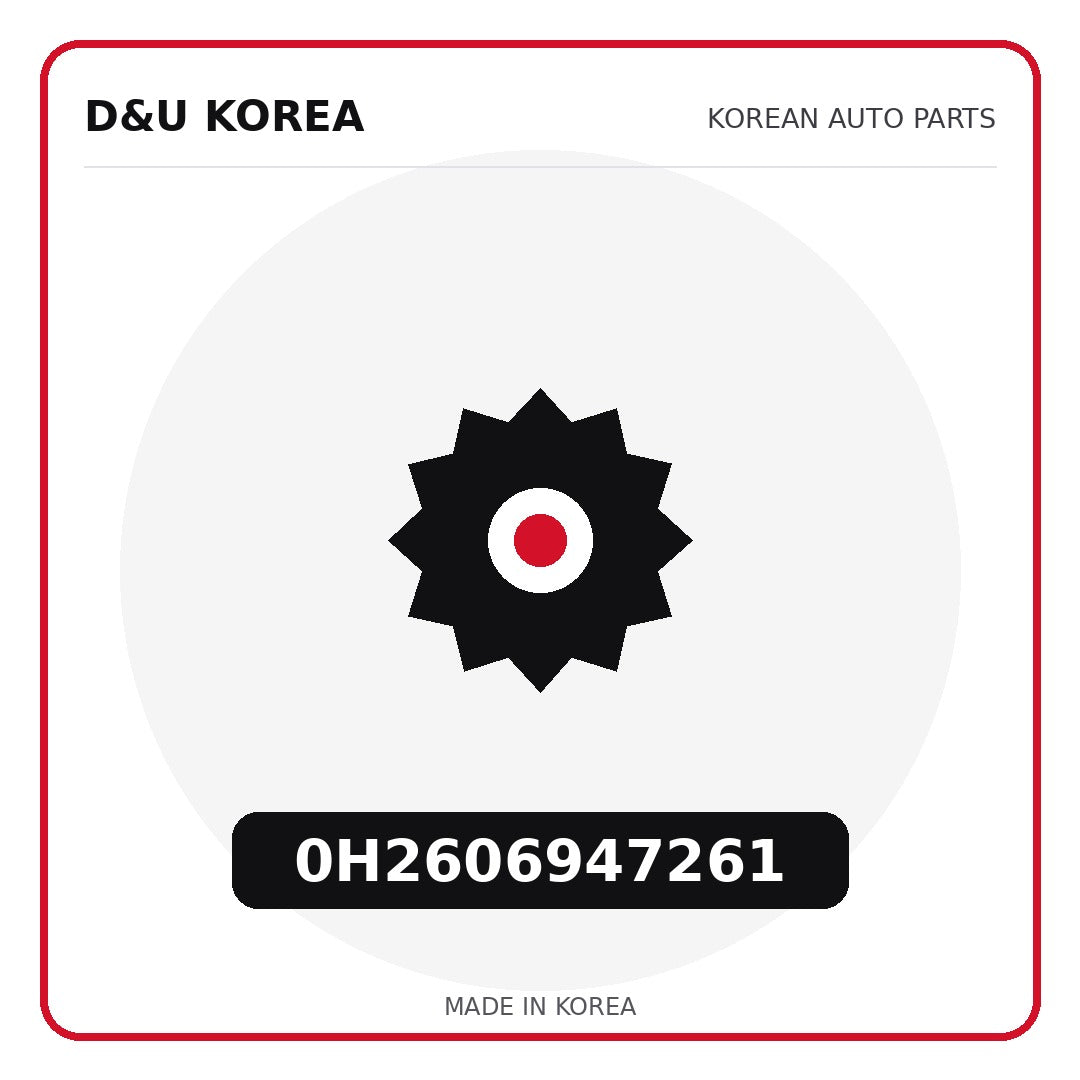 Genuine Mobis 0H2606947261  for Korean vehicles | D&U Korea