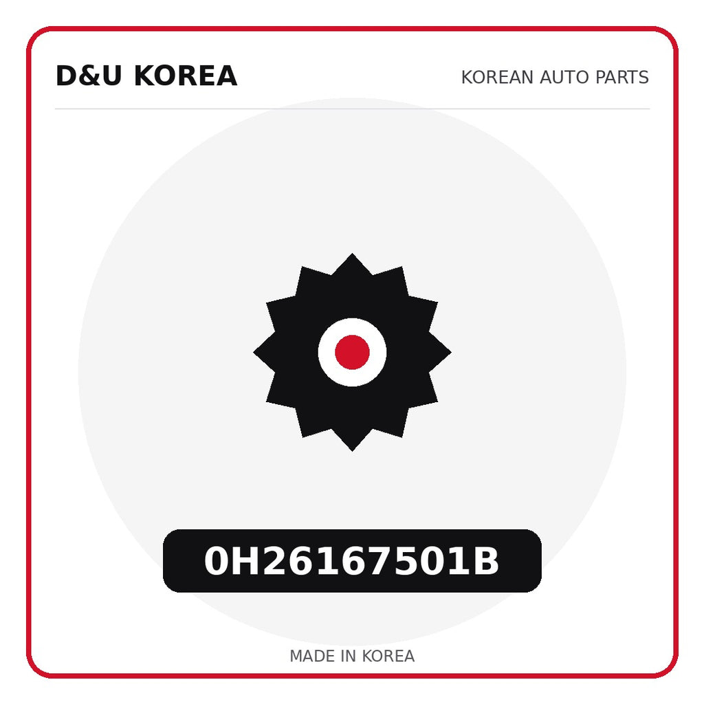 Genuine Mobis 0H26167501B  for Korean vehicles | D&U Korea